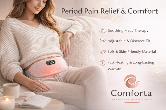 Period belt pain relief